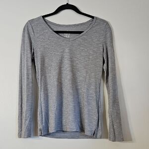SO Heather Gray Long Sleeve Women's Tee